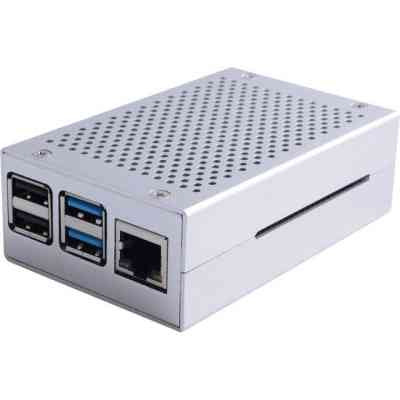 Корпус для Микро ПК Pi HUT for Raspberry Pi 4 Alu (102500) Винница