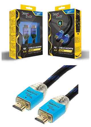 Кабель SteelPlay HDMI - HDMI 2.0 4K LED HS Xbox One / 360 Луцьк