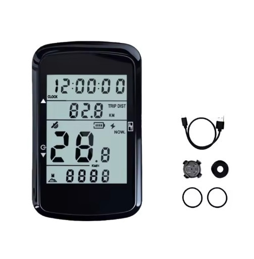 Велокомпьютер аккумуляторный GPS MB-003 LCD-2.4