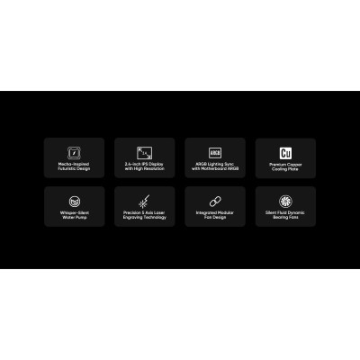 Система жидкостного охлаждения 1stPlayer X-360-BK Винница - изображение 7