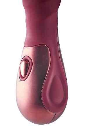 Мини вибратор рельефный Dream Toys Dinky Mini Vibrator Jody F бордовый, 12 см х 3.2 см Sex Aura Киев