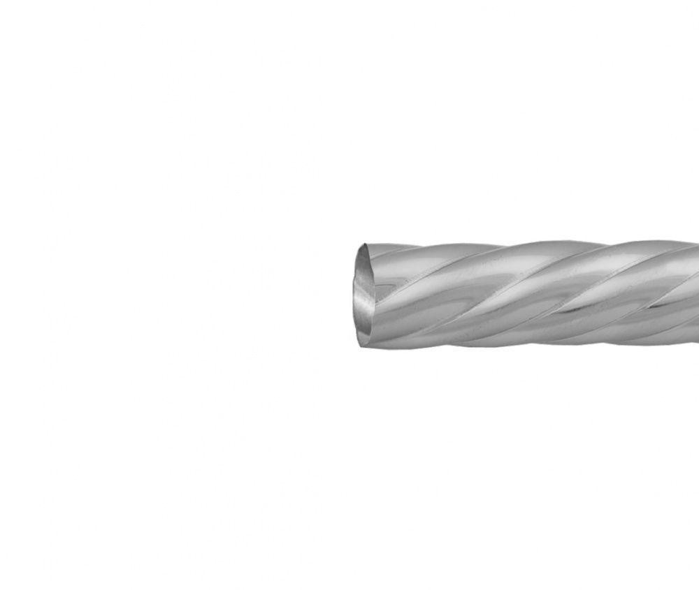 Труба Orvit СКРУЧЕНА 25 мм, довжина 160 см, НЕРЖАВІЮЧА СТАЛЬ Львов - изображение 1