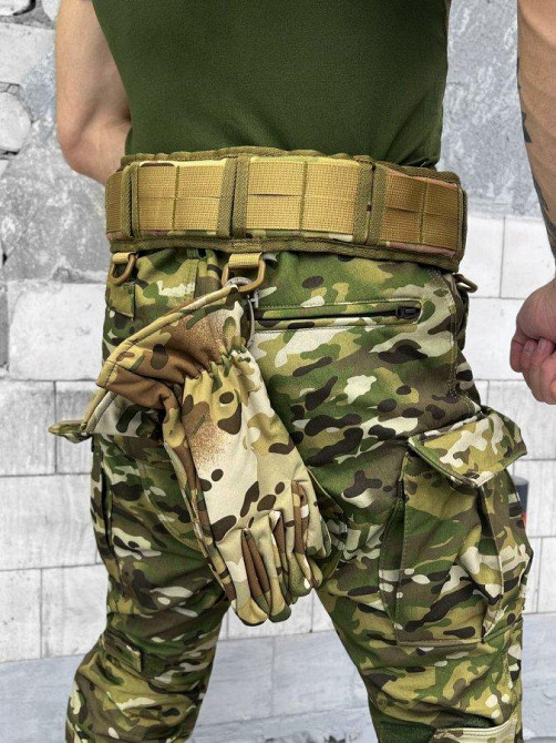 Зимові рукавички SOFSHELL з карабіном ВТ6611 Одеса - фото 4