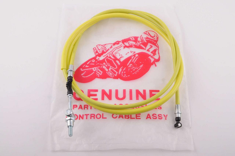 Тросик заднього гальма скутер Хонда Діо (180см, жовтий) Мукачево - фото 1