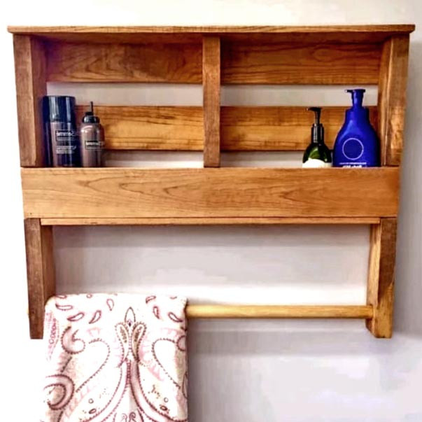 Полиця для ванної "Фельшов" сієна Миколаїв - фото 1