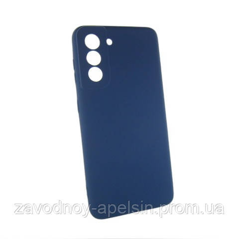 Samsung S21 G990 Чехол Защита камеры (синий) Одесса - изображение 1