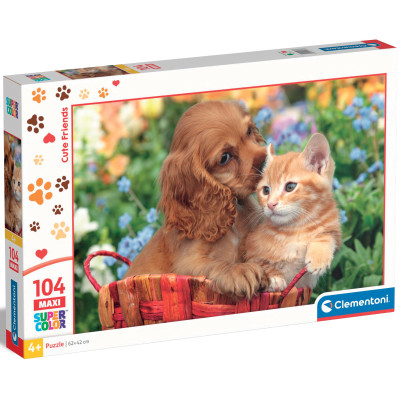 Пазл Clementoni Noli Cute Friends серія MAXI, 104 елементи (25763) Вінниця - фото 1