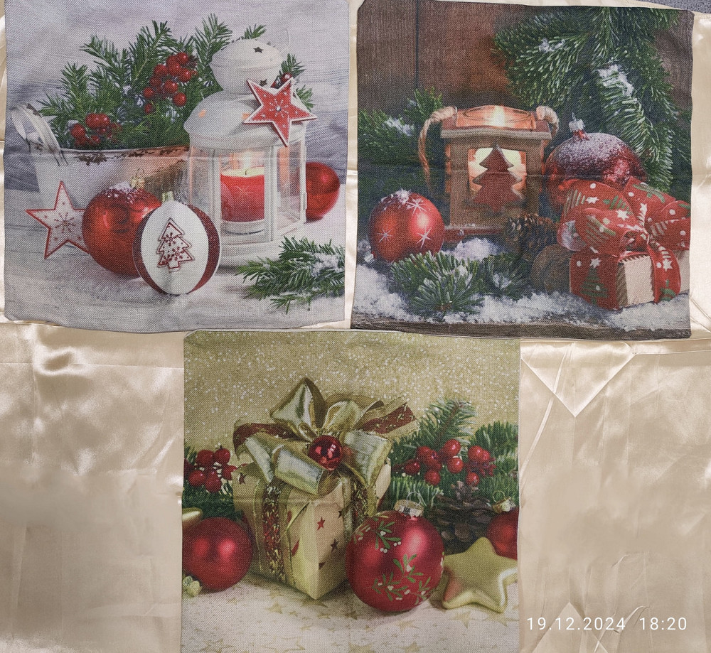 Наволочка на подушку новорічна Сміла - фото 3