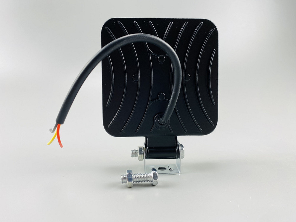 Фара LED квадратна 48W 6000K (26 діодів) багатофункціональна біле світло (верх + низ) + червоне світло (центр) + синє світло (цент Мукачево - фото 3