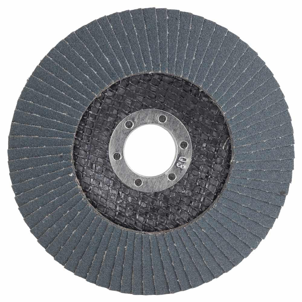 Круг лепестковый торцевой Т29 (конический) ZA Ø125мм P120 SIGMA (9173561) Ровно - изображение 1