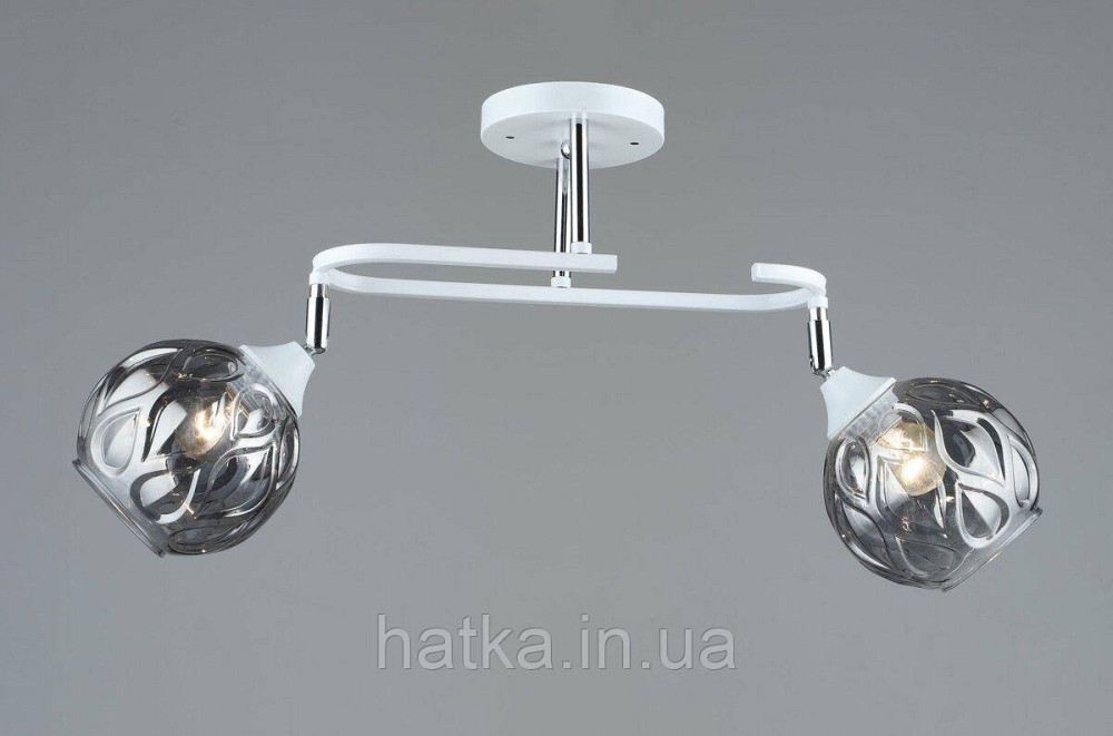 Люстра стельова Sirius B A4071/2 WT+CH з поворотнім механізмом Київ - фото 1