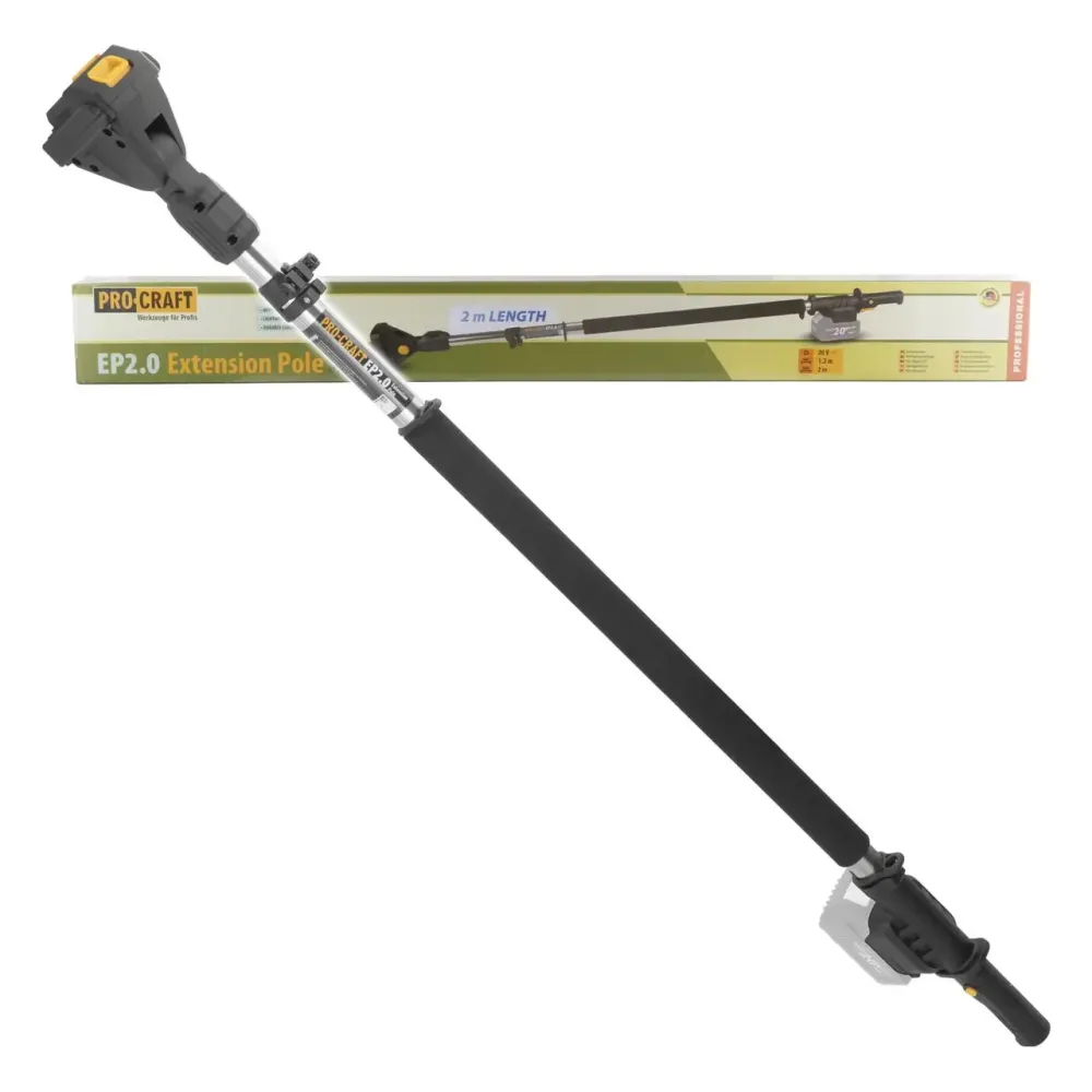 Штанга телескопическая Procraft EP2.0 1.2–2 м для аккумуляторного инструмента без АКБ и ЗП Львов - изображение 4