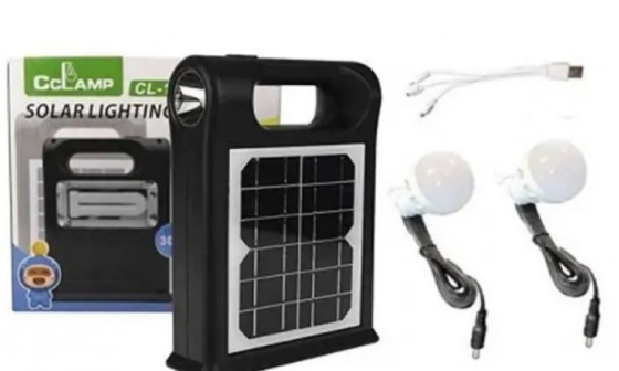 Портативная солнечная станция Фонарь LED 30W GD LIGHT CL 12 Киев