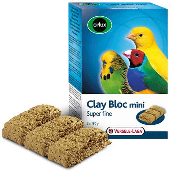Versele-Laga Orlux Clay Bloc Mini ВЕРСЕЛЕ-ЛАГА ОРЛАКС минеральный блок с глиной для мелких птиц Киев