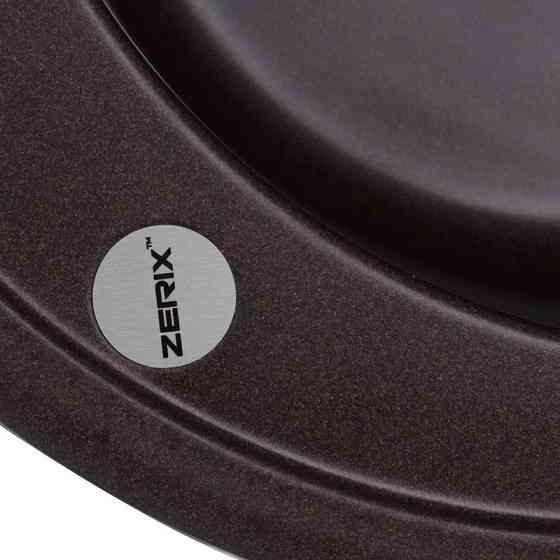 Мийка кухонна Zerix ZS-510R-12 Коричнева   ( ZX4536 ) 20750 Харків