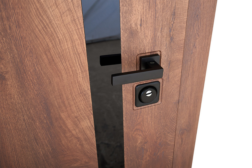 Входная дверь Abwehr Megapolis MG3 Stella 515/0 Спил дерева коньячного 860*2050 мм Модная входная дверь Киев - изображение 7