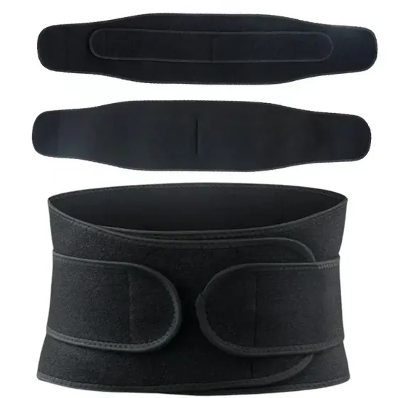 Пояс для спины при физических нагрузках на липучках / Пояс на поясницу / Ортопедический пояс для поясницы Коломия