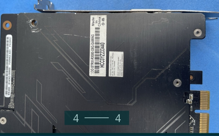 Відеокарта: ASUS RX 580 8Gb. DDR5 STRIX - RX580 - O8G. GAMING . Київ - фото 4