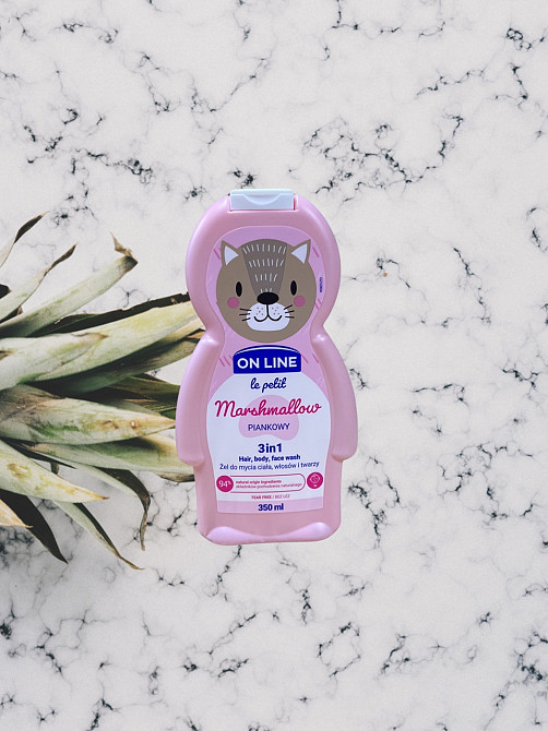 Дитячий шампунь-гель для душу 3в1 On Line Le Pelil Marshmallon 350 мл Виноградів - фото 2