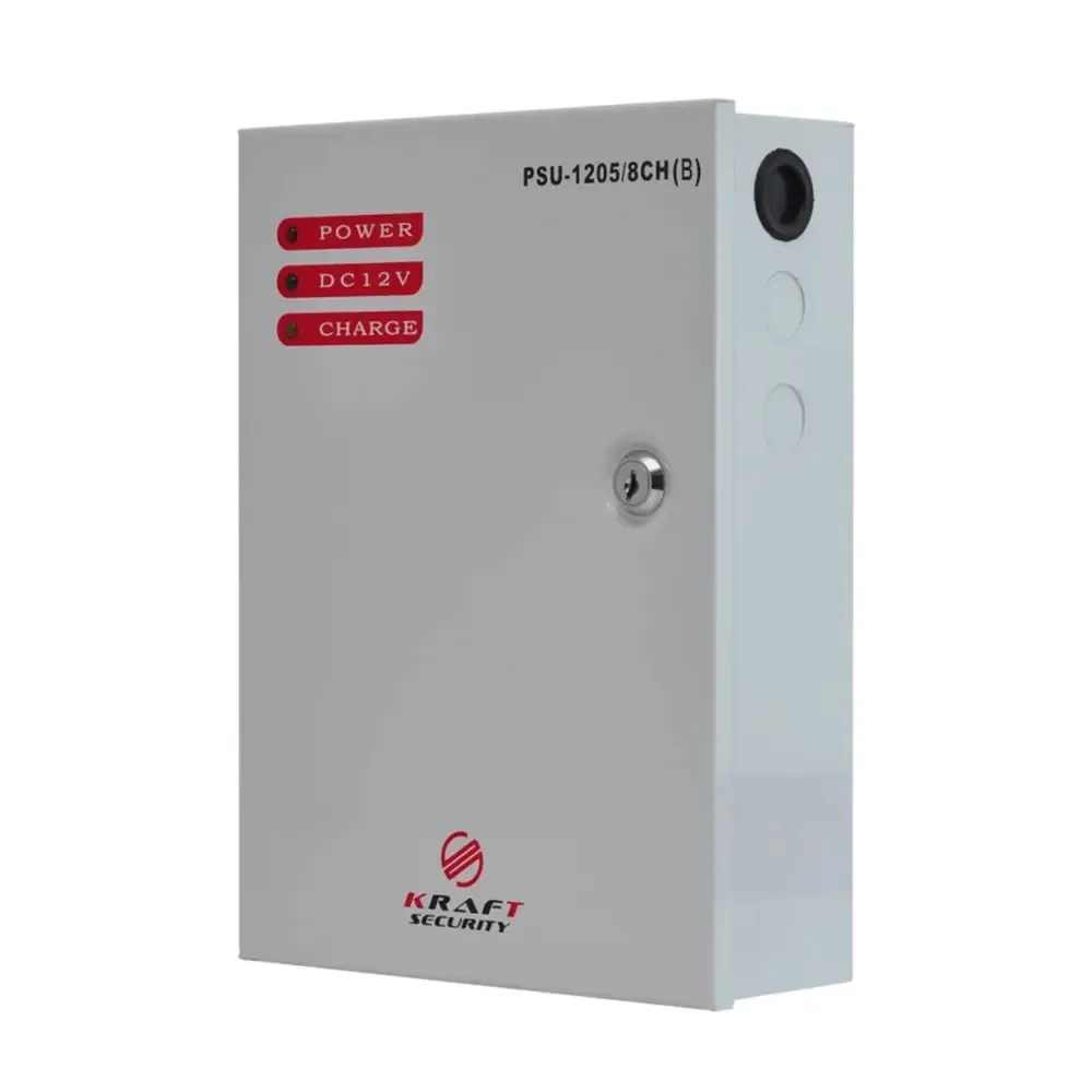 Джерело безперебійного живлення Kraft PSU-1205/8CH(B) (41-00037) Киев - изображение 1