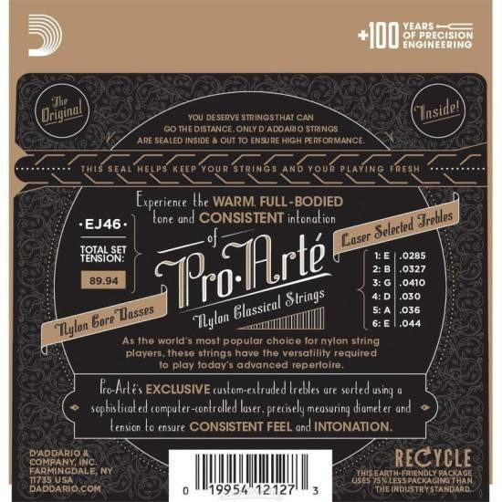 Струны для классической гитары D'Addario EJ46 Pro-Arte Одеса - фото 2