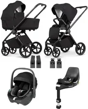 Детская коляска Venicci Claro – zestaw 4w1 – z fotelikiem Maxi-Cosi Pebble 360 i bazą Familyfix 360 – Noir Киев