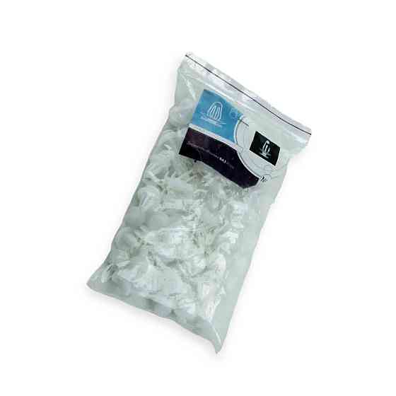 Клипса двери 2170-71 Приора (100шт) №64 белая карты Мукачево