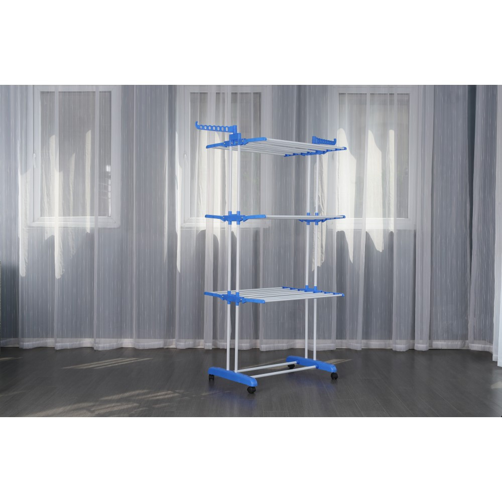 Сушилка органайзер для одежды белья многоярусная Bonro B07 Киев - изображение 4