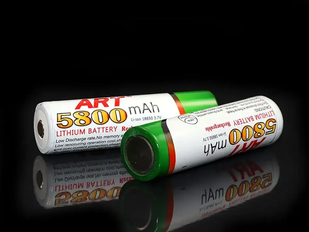 Аккумулятор Li-Ion 18650 5800мАч 3.7В ART первого сорта — надежный элемент питания для устройств Одесса - изображение 2