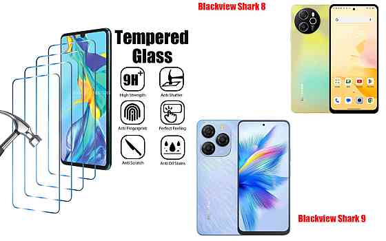 Захисне скло ArmorGlass для Blackview Shark 8, Shark 9 – стійке до подряпин та ударів Київ