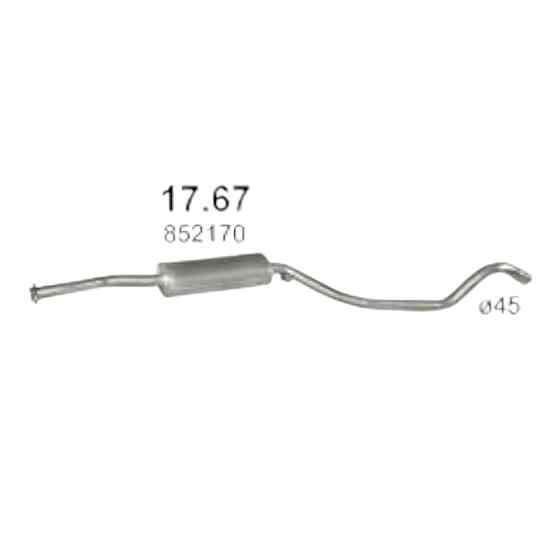 Резонатор Ascona 1.6D Опель Мукачево