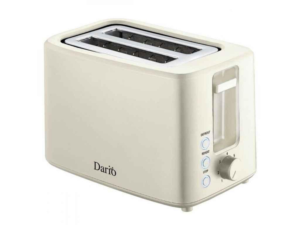 Тостер 750Вт DT1007 beige ТМ DARIO Киев - изображение 1