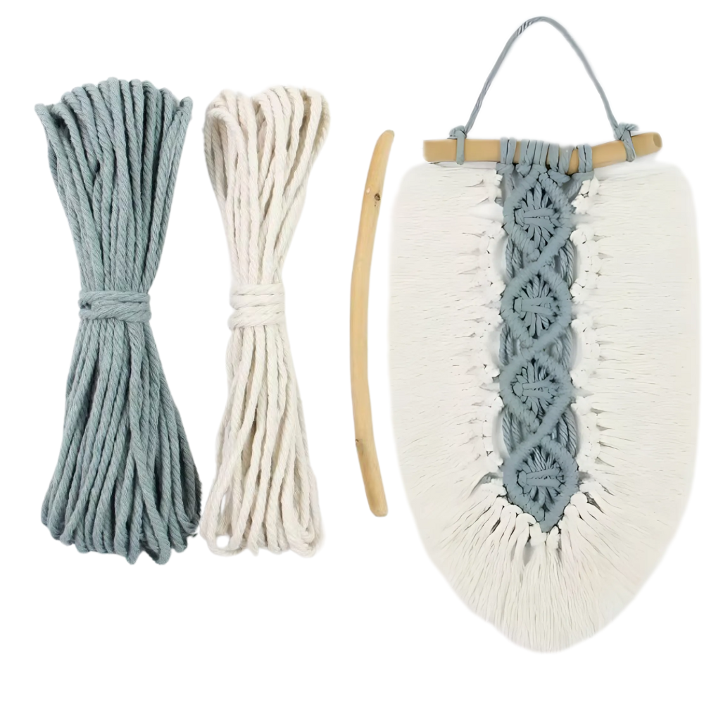 Набор макраме для ручного вязания гобелена настенного декора 