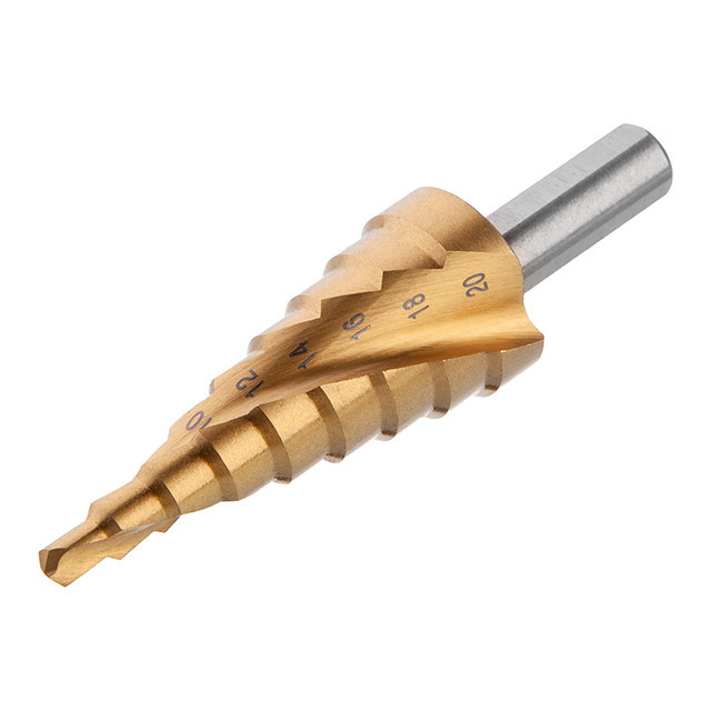 Свердло ступінчасте по металу, спіральне, 4-20 мм INTERTOOL SD-5834 Київ - фото 2