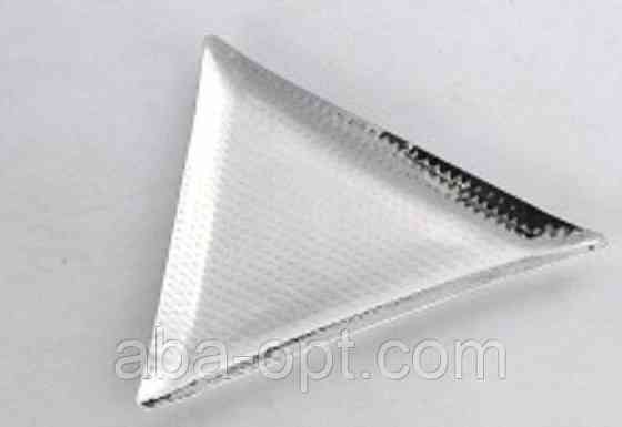 Піднос " Hammered " трикутний нержавіючий 19 х 22 см (шт) Одеса
