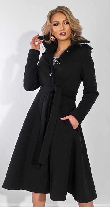 М'яке приталене пальто (46) Київ - фото 1