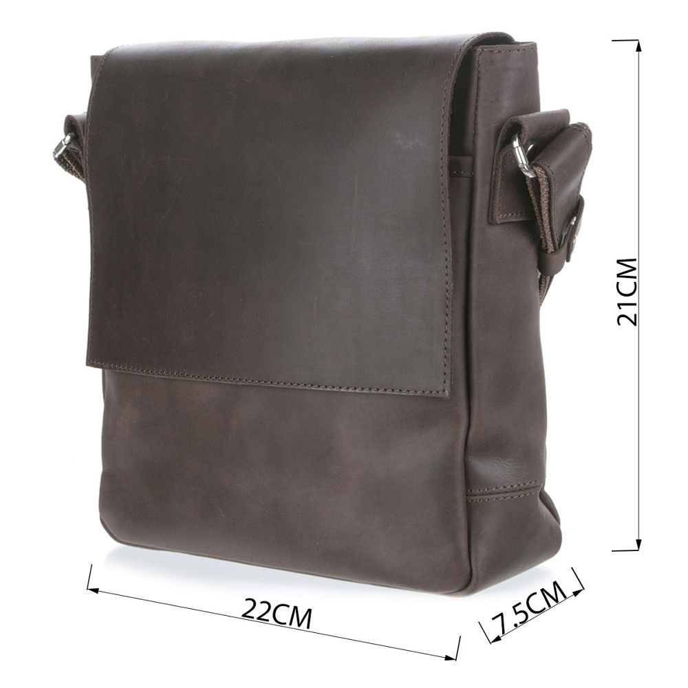 Мессенджер SHVIGEL 00884 Коричневый Киев - изображение 7