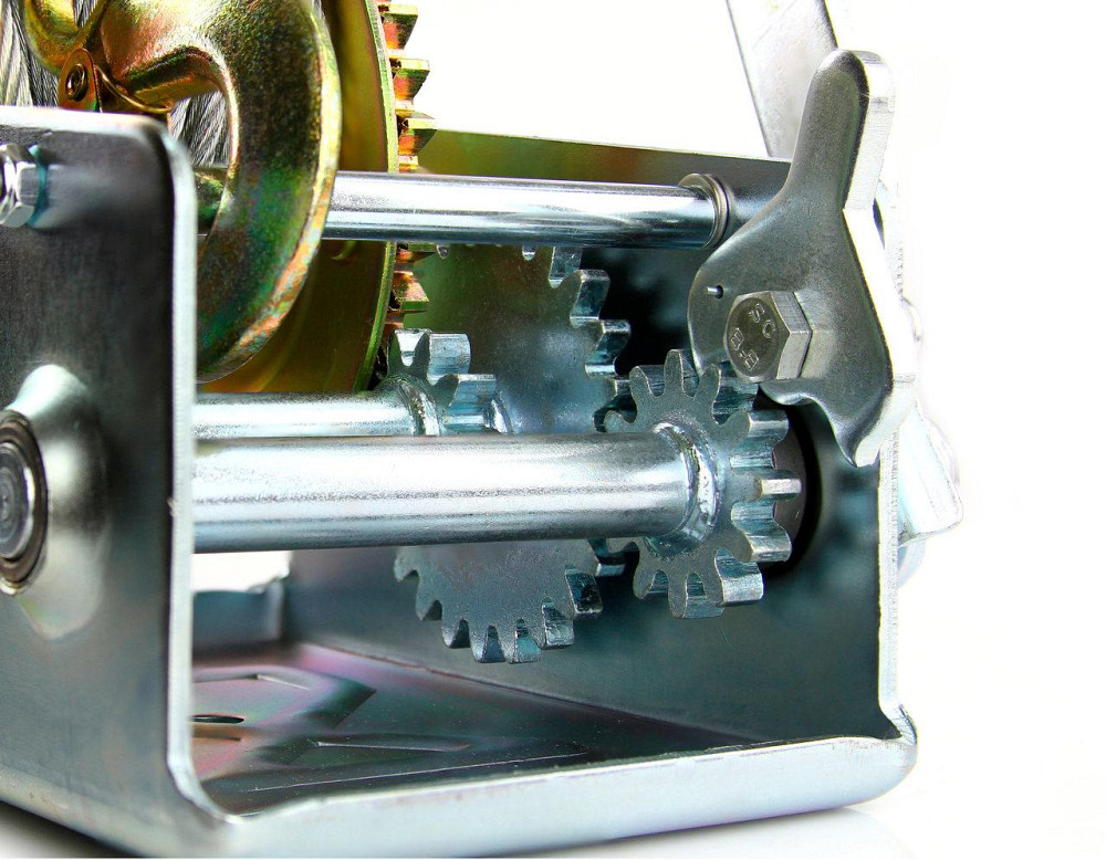 Лебедка ручная барабанная трос 10 метров ,прочность 1136 кг Mar-Pol (M80734) Нововолынск - изображение 8