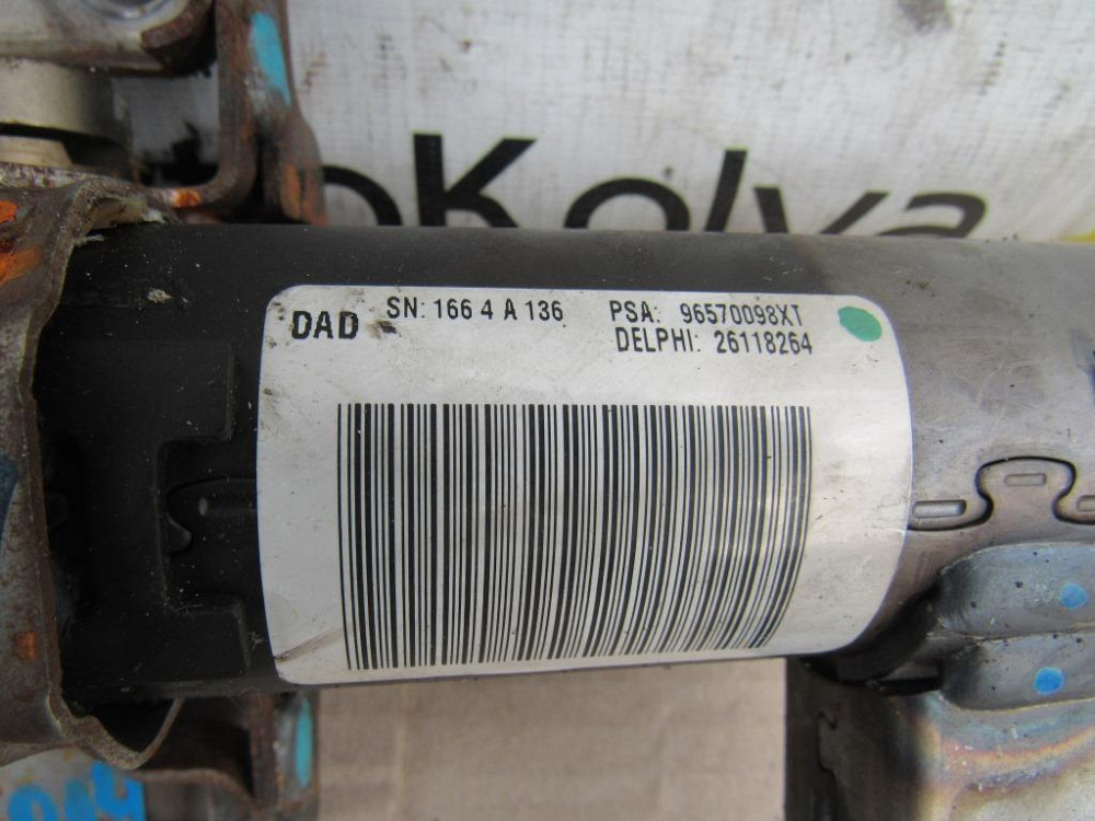 Кермова колонка Peugeot 407 2004-2010 (96570098XT) Ковель - фото 1