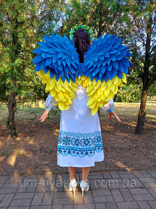 Крылья Ангела большие сердцем украинские Ангел Украины Кривой Рог - изображение 2