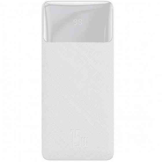 Портативна батарея Power bank Baseus Bipow Digital Display 10000mAh 15W PPDML-I02 (White) Вінниця
