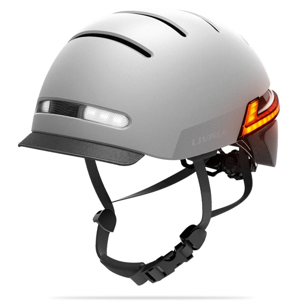 Захисний шолом Livall BH51M NEO (L) Sandstone Grey (57-61см), акустика, мікрофон, сигнали поворотів та стопів, додаток, пульт BR80, Bluetooth (LIV-T1V Київ - фото 1