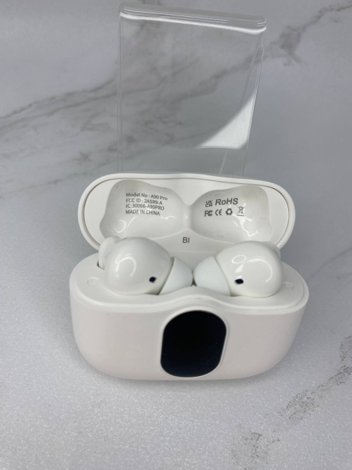 Б/У Беспроводные наушники Btootos A90 PRO Bluetooth 5.3, ENC, LED-дисплей, IPX7, до 36 часов работы, Type-C, белые Киев - изображение 5