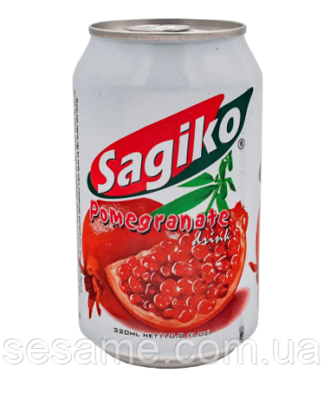 Вьетнамский напиток Гранат Sagiko 320 мл Харьков