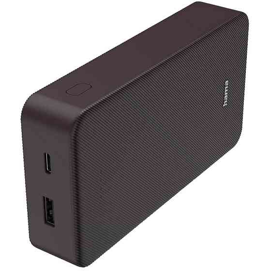 Універсальна мобільна батарея Hama 20000 mAh 15 W Plum (00201715) ( 25746 ) Харків