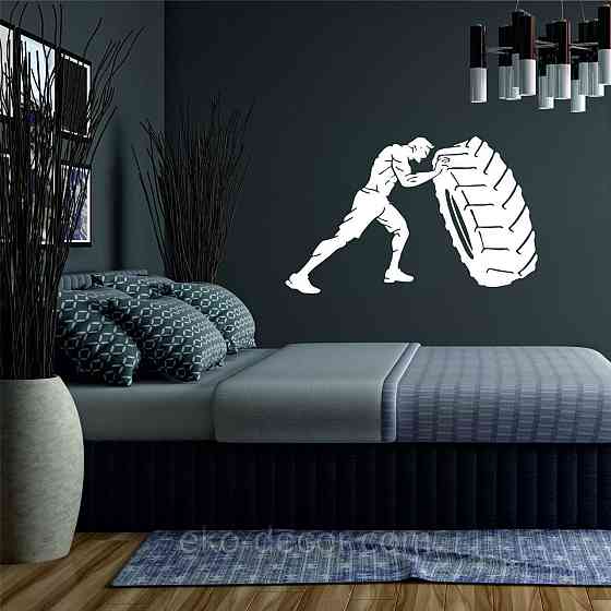 Декоративне настінне Панно «Кросфіт», Декор на стіну Київ