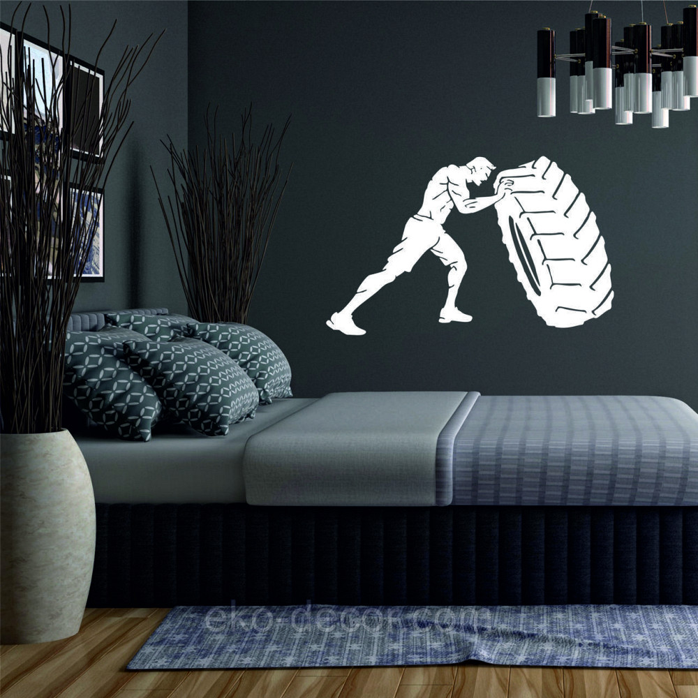 Декоративне настінне Панно «Кросфіт», Декор на стіну Київ - фото 5