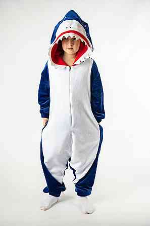 Кігурумі Акула, дитяча піжама, велсофт,топ 146 Київ