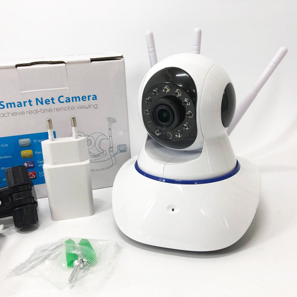 Цифрова ip камера wifi 6030A/100SS, Відеоспостереження поворотні, Камера з функцією виявлення руху FK-22 Львів - фото 5