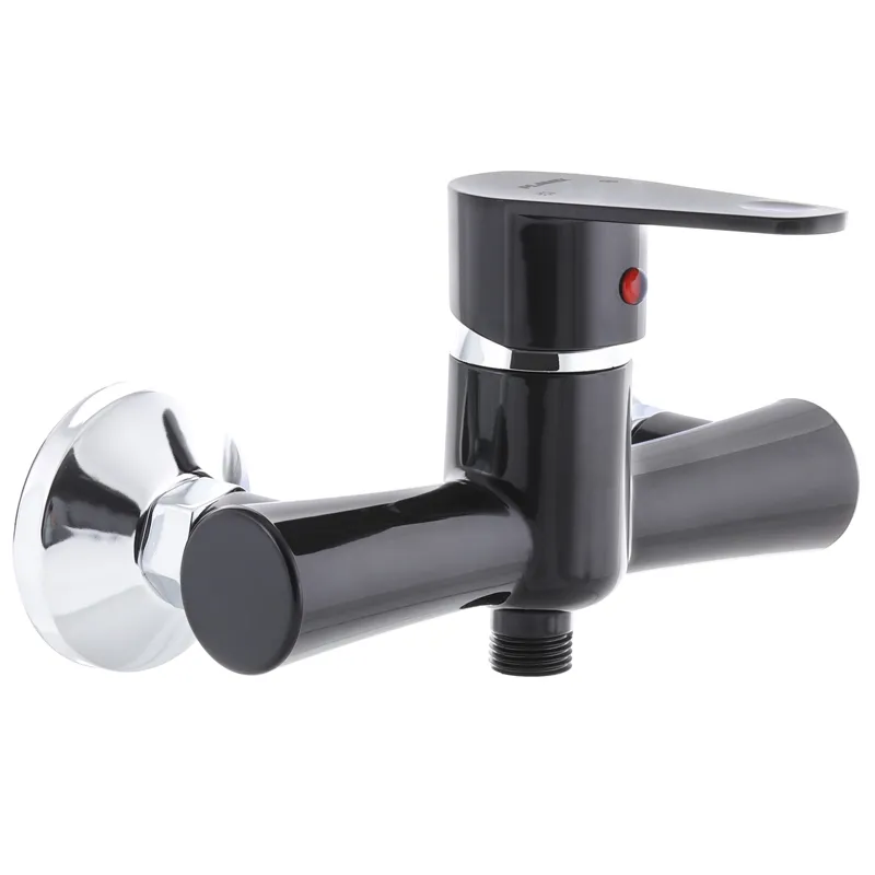 Смеситель для душа Plamix Vega-003 черный без шланга и лейки PM0576 Харьков - изображение 1